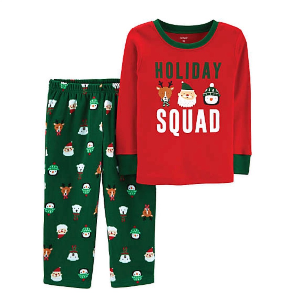 NWT! Carter’s 3T - Two Piece Christmas Jammies